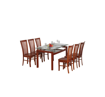 Bàn ghế ăn gỗ tự nhiên